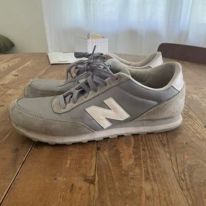 Men’s new balance 501 gray grey sneakers tennis shoes